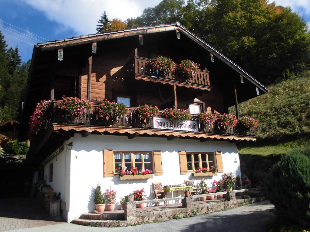 Haus Buchenwald Leilighet Ramsau bei Berchtesgaden Eksteriør bilde